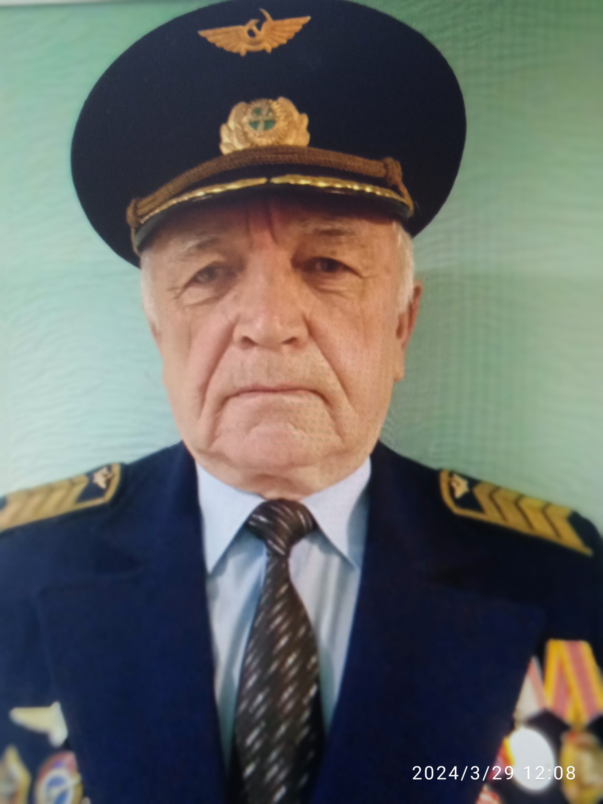 Председатель Совета ветеранов гражданской авиации Сороколет Валерий Федорович